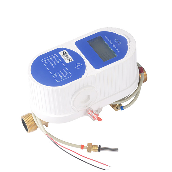 MBus/ RS485/ Lora/ Lorawan DN15-DN25 Valve Control Ultrasonic Heat Meter