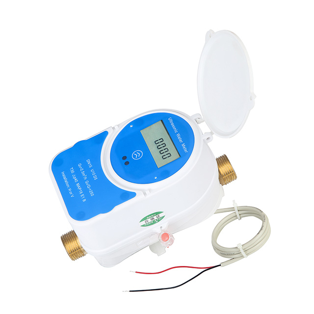 DN15-DN20 Lora/ Lorawan Valve Control Ultrasonic Water Meter 