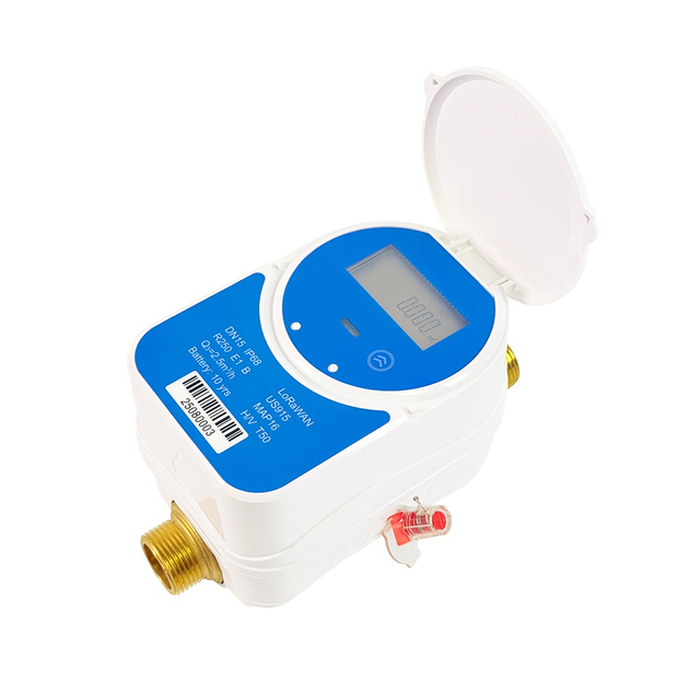 DN15-DN20 Lora/ Lorawan Valve Control Ultrasonic Water Meter 
