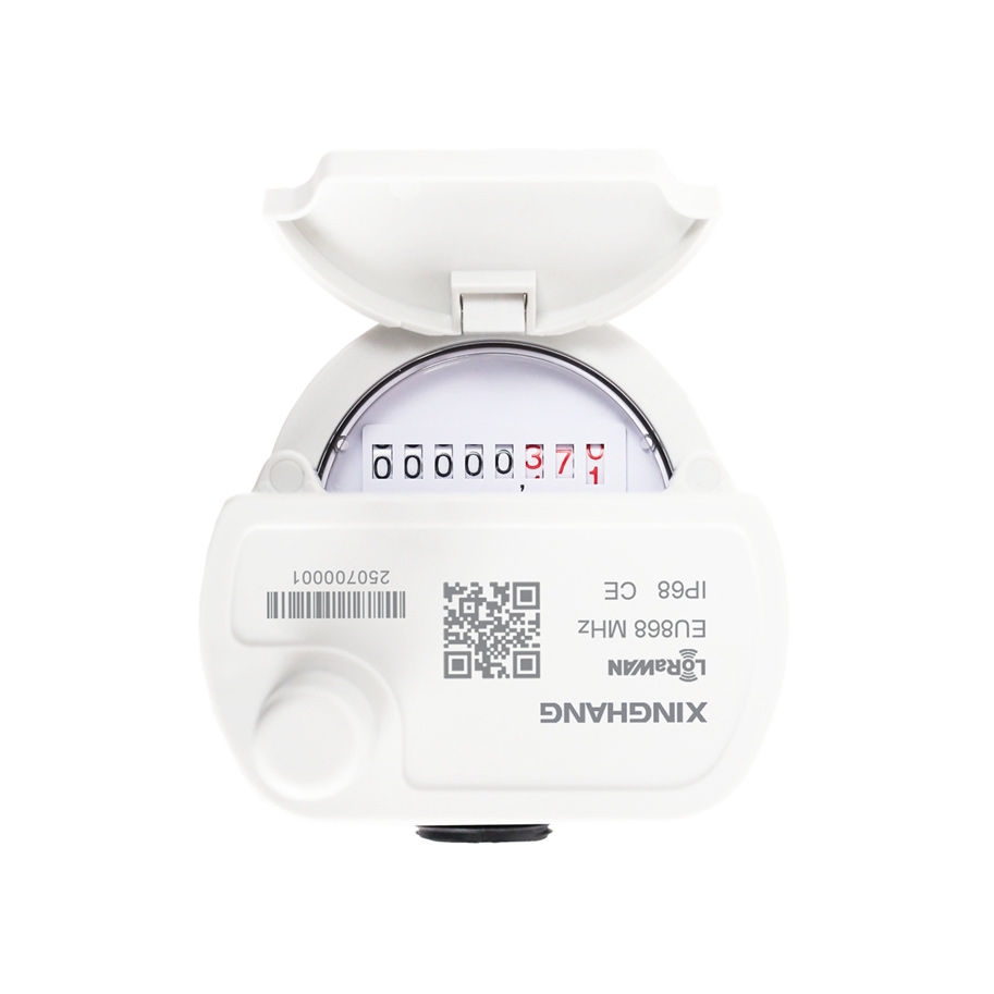 LoRaWAN, NB-IoT, 4G, Mbus, RS485 Smart Single Jet Composite Plastic Modular Water Meter