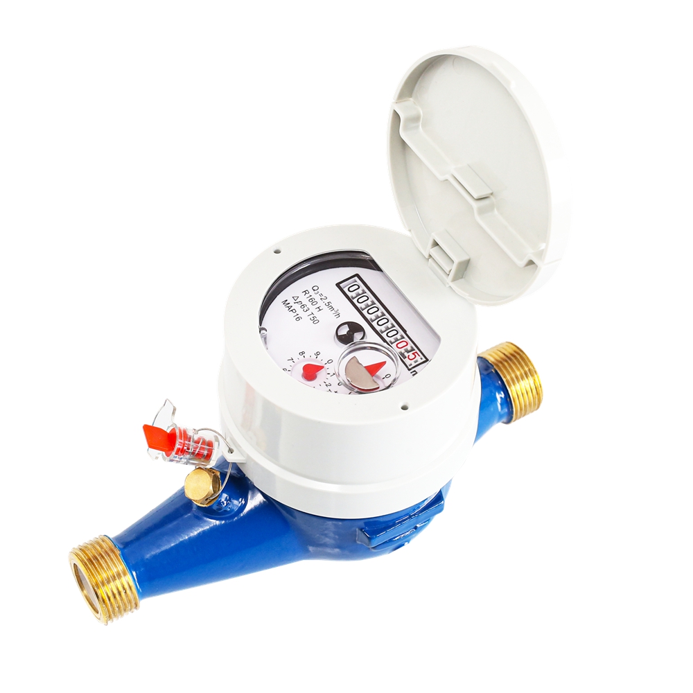 LoRaWAN, NB-IoT, 4G, Mbus, RS485 Modular Multi Jet Brass Water Meter