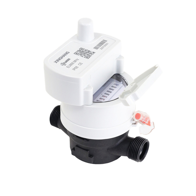 LoRaWAN, NB-IoT, 4G, Mbus, RS485 Smart Single Jet Composite Plastic Modular Water Meter