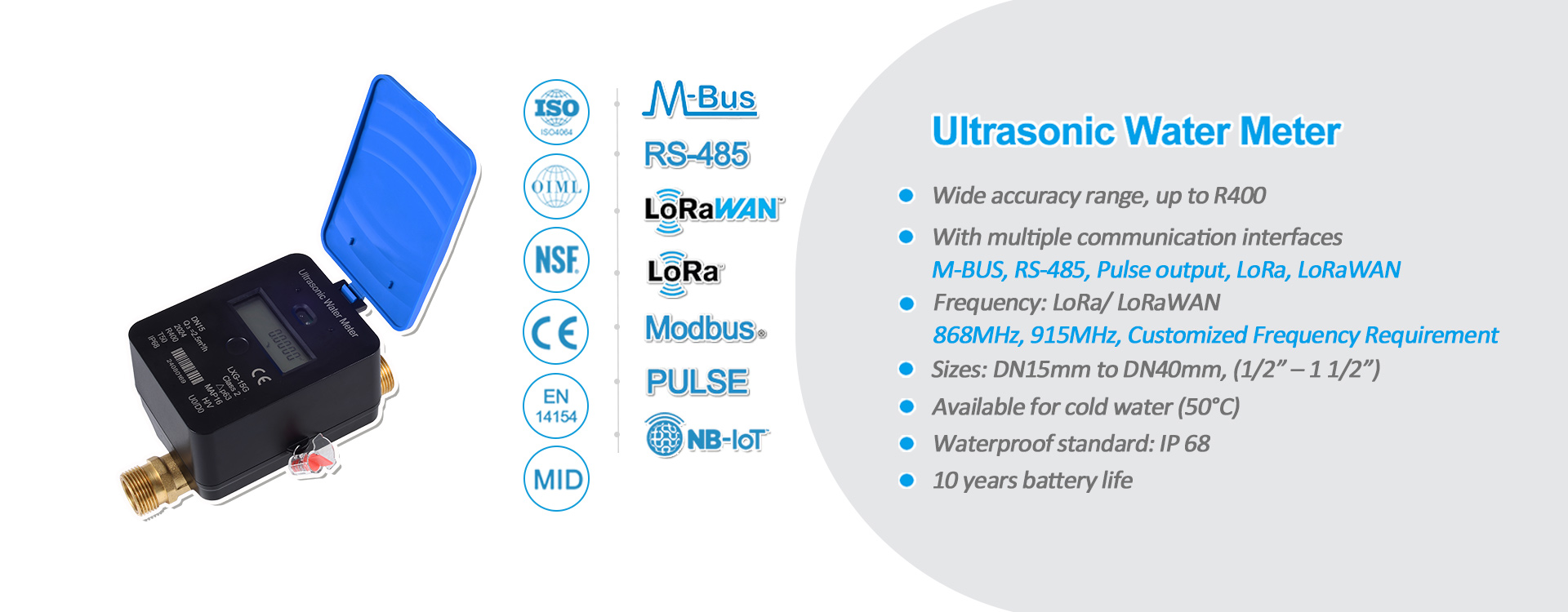 ULTRASONIC WATER METER