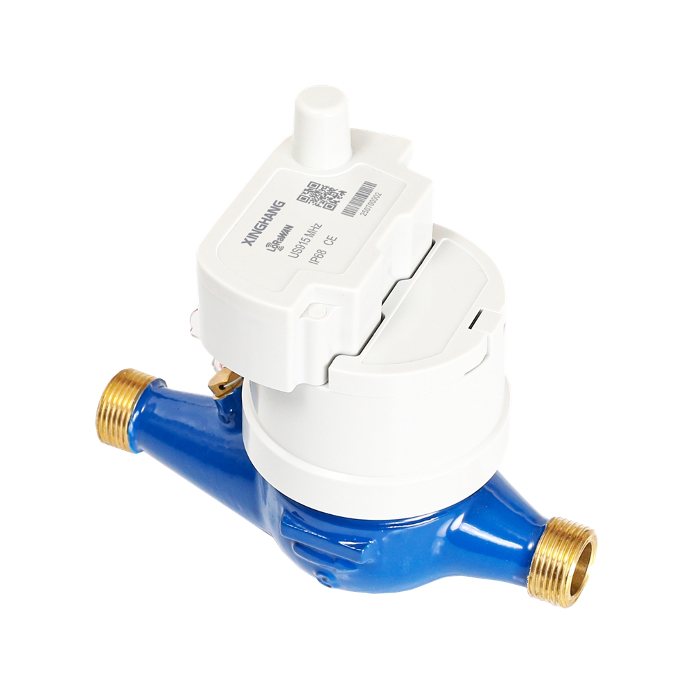 LoRaWAN, NB-IoT, 4G, Mbus, RS485 Modular Multi Jet Brass Water Meter