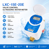 DN15-DN20 Lora/ Lorawan Valve Control Ultrasonic Water Meter 
