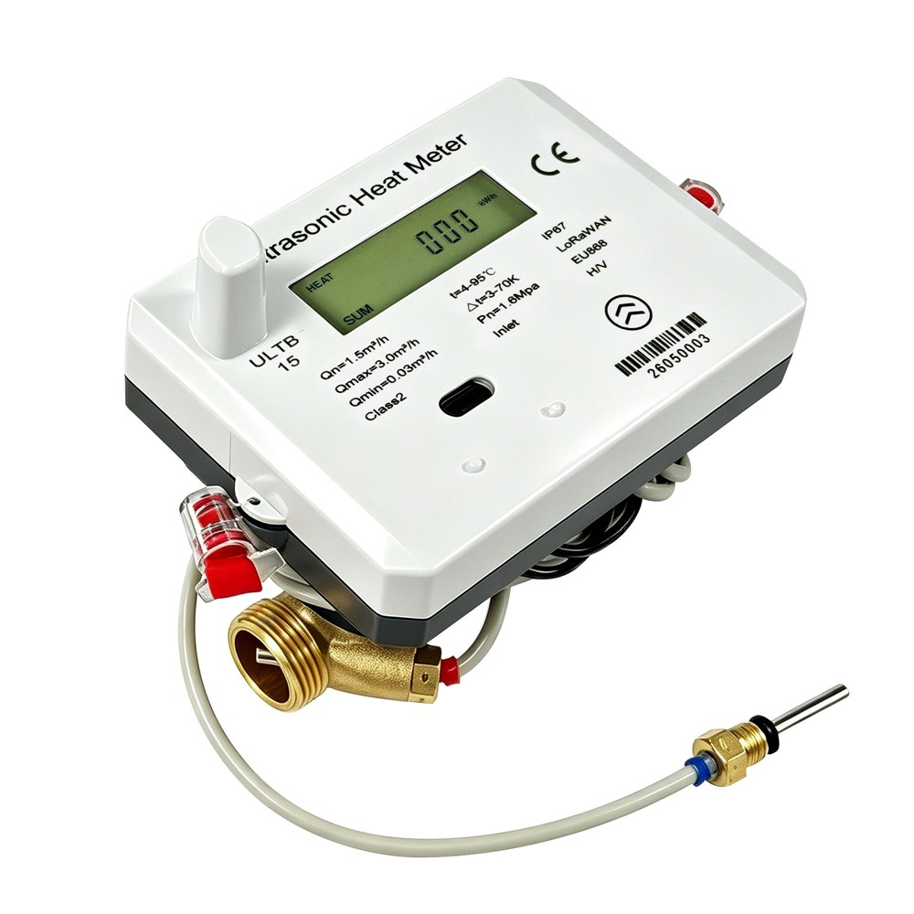 Cooling & Heating Measuring BTU Meter with M-Bus/ RS-485/ Pulse/ Lora/ Lorawan/ NB-IoT