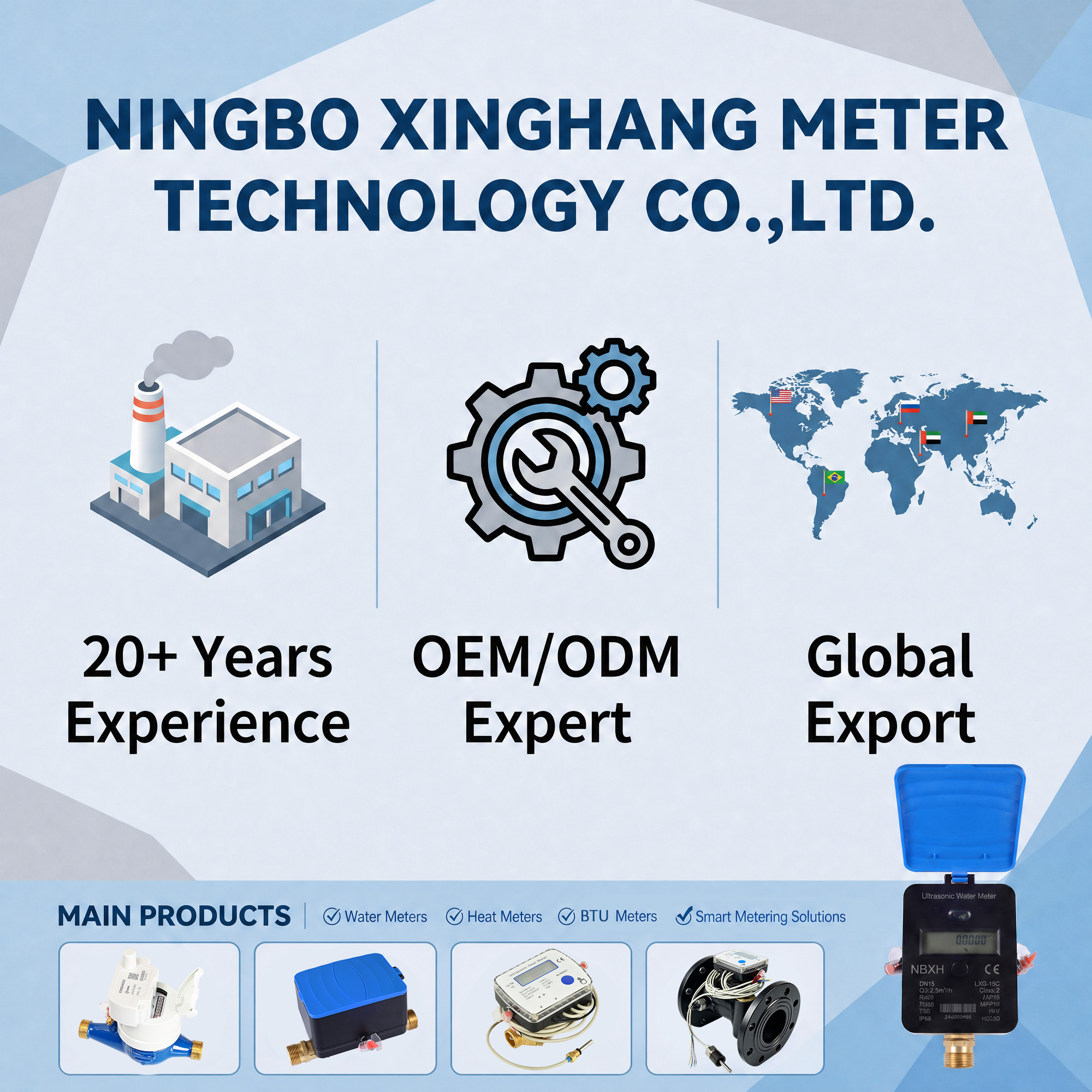 MID Approved R400/R250 M-Bus/ RS485/ 4G/ Lorawan/ NB-IoT Ultrasonic Water Meter